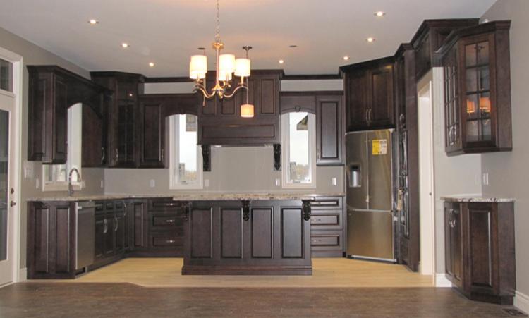 Custom Kitchen cabinets manufactured and installed