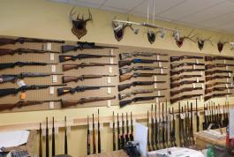 Wide selection of long guns