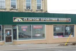 Our Clinton Sporting Goods Storefront